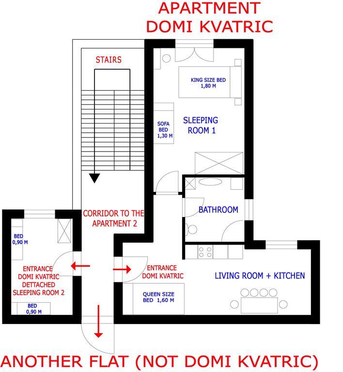 Apartment Domi Kvatric Zagreb Extérieur photo